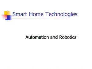 Robotics机器人技术(PPT).ppt