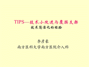 TIPS-技术挑战与风险.ppt