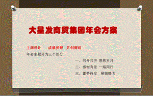 2015年会策划方案.ppt