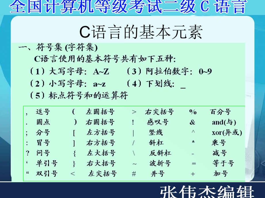 c语言课件 程序设计的初步知识.ppt_第1页