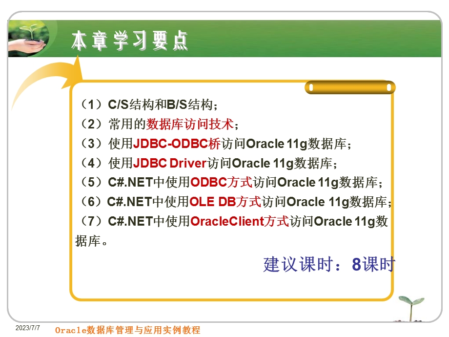 Oracle11g教程第12章数据库应用程序开发.ppt_第3页