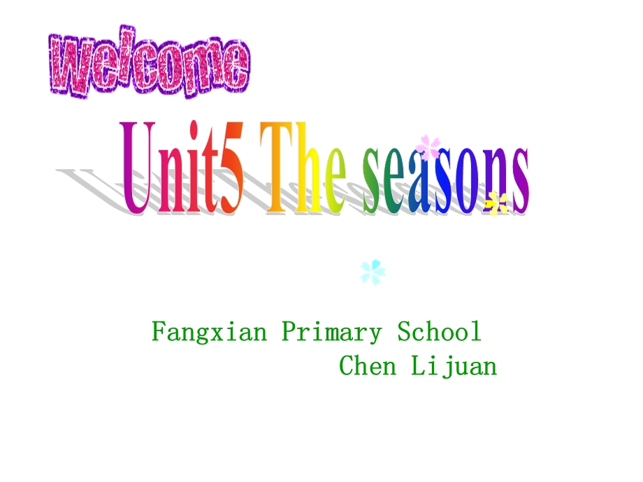 牛津苏教六下Unit5Theseasons课件之一.ppt_第1页