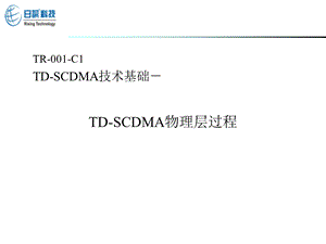 DSCDMA物理层过程.ppt