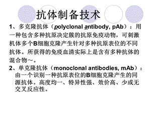 抗体制备技术.ppt