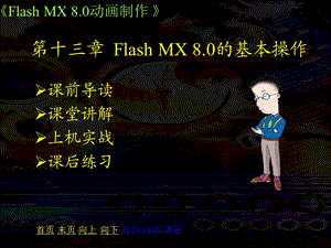 FlashMX8的基本操作.ppt