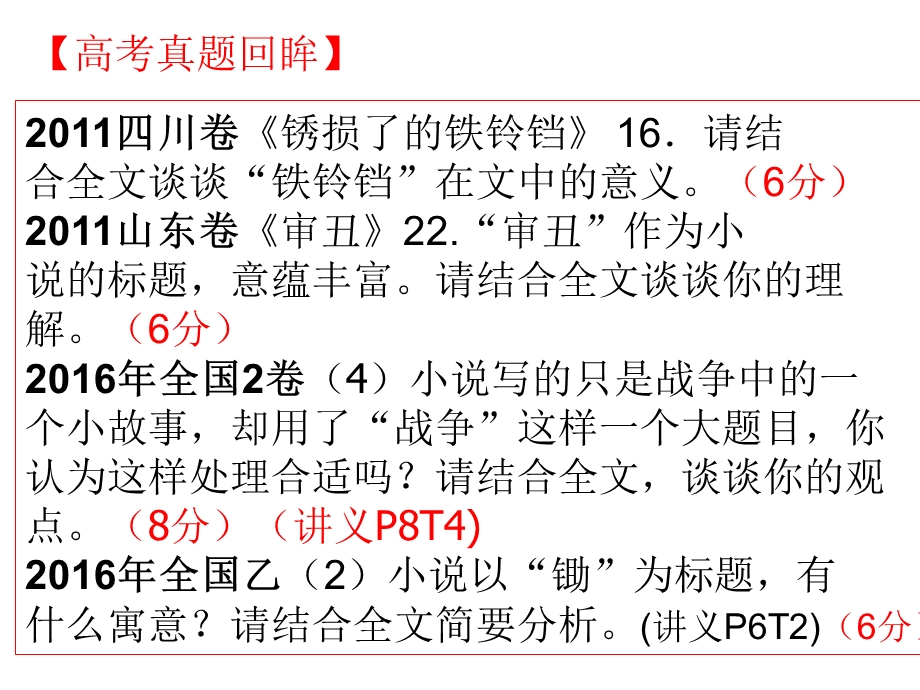 2018小说标题的含义、意蕴和作用课件.ppt_第3页