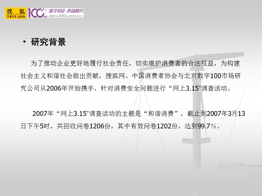 搜狐网网上企业公众形象与和谐消费大型网络调查.ppt_第2页