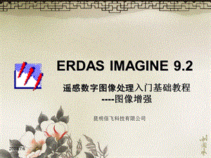 ERDAS入门基础教程-图像增强.ppt