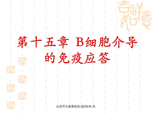 B细胞介导的免疫应答.ppt