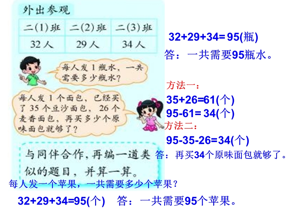 2014新北师大版二年级数学上册《整理与复习》.ppt_第3页