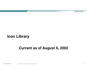 Cisco网络设备图标大全.ppt