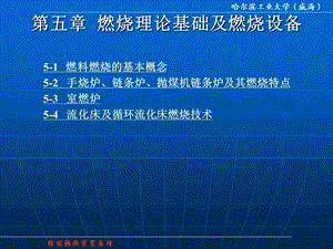 热能转换装置原理第五燃烧理论基础及燃烧设备.ppt