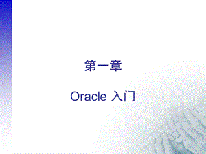 Oracle从入门到精通-经典.ppt