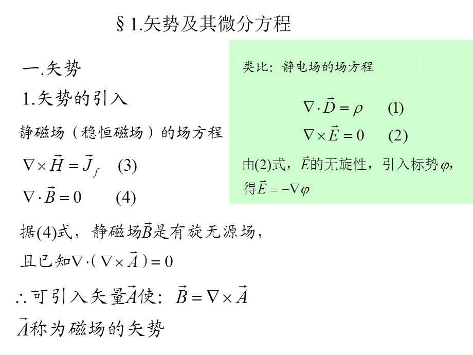 2013春季《电动力学》第三章1-2节.ppt_第2页