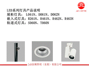 LED系列灯具说明.ppt