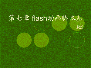 flash脚本制作.ppt