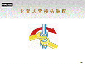 parker EO2卡套式管接头的装配[教学].ppt