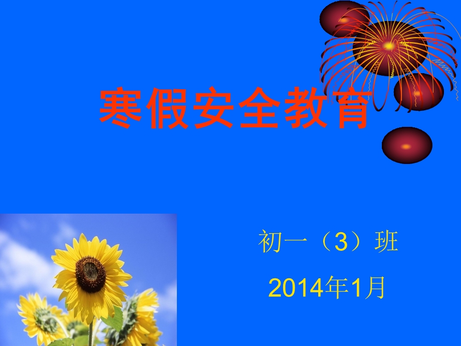 2014寒假安全教育.ppt_第1页