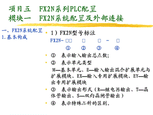 FX2N配置与外部连接.ppt