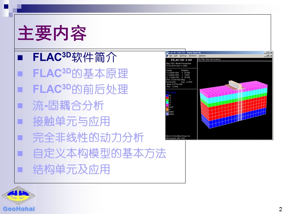 FLAC3D基础介绍-FLAC3D在岩土工程中的应用.ppt_第2页