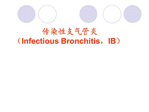 IB(传染性支气管炎).ppt