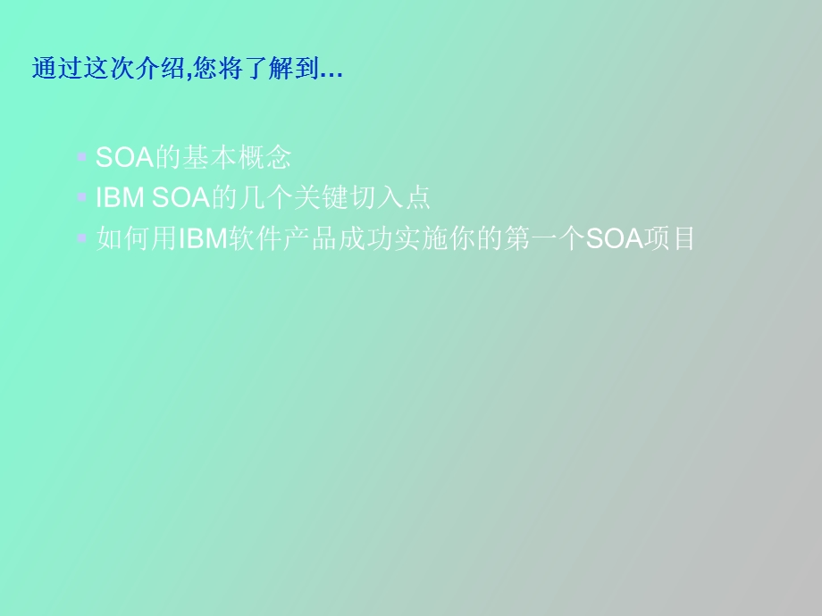 IBMSOA和软件产品介绍.ppt_第2页