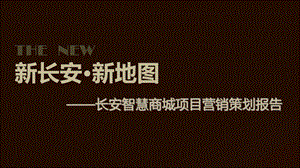 2013年长安智慧商城项目营销策划报告96p.ppt