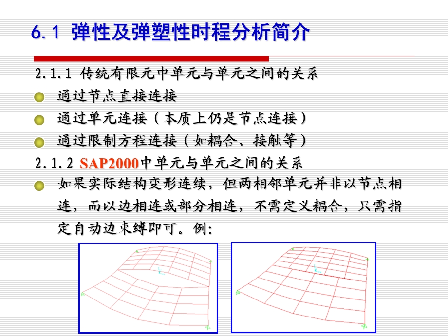 SAP2k第6章弹性及弹塑性时程分析.ppt_第3页