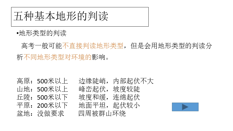 2017高三地理二轮复习专题《地形》.ppt_第3页