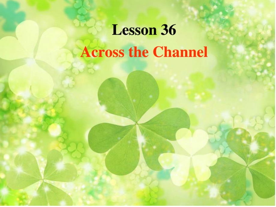lesson36新概念第二册第36课.ppt_第1页
