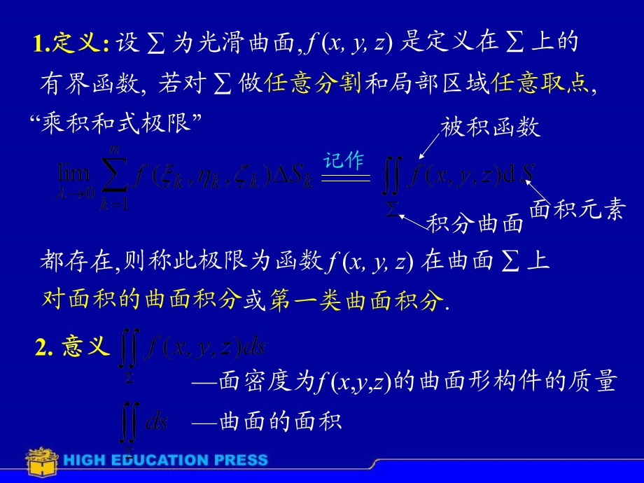 D114对面积曲面积分.ppt_第3页