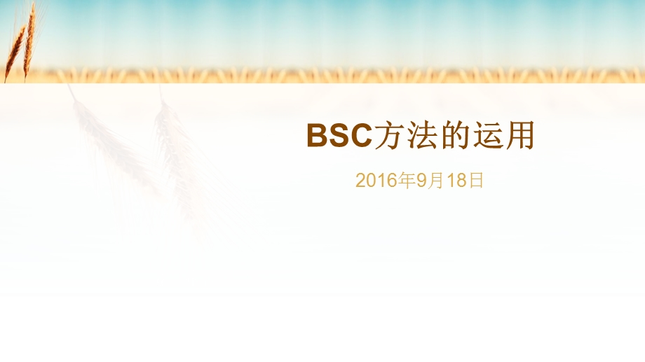 BSC绩效考评方法.ppt_第1页