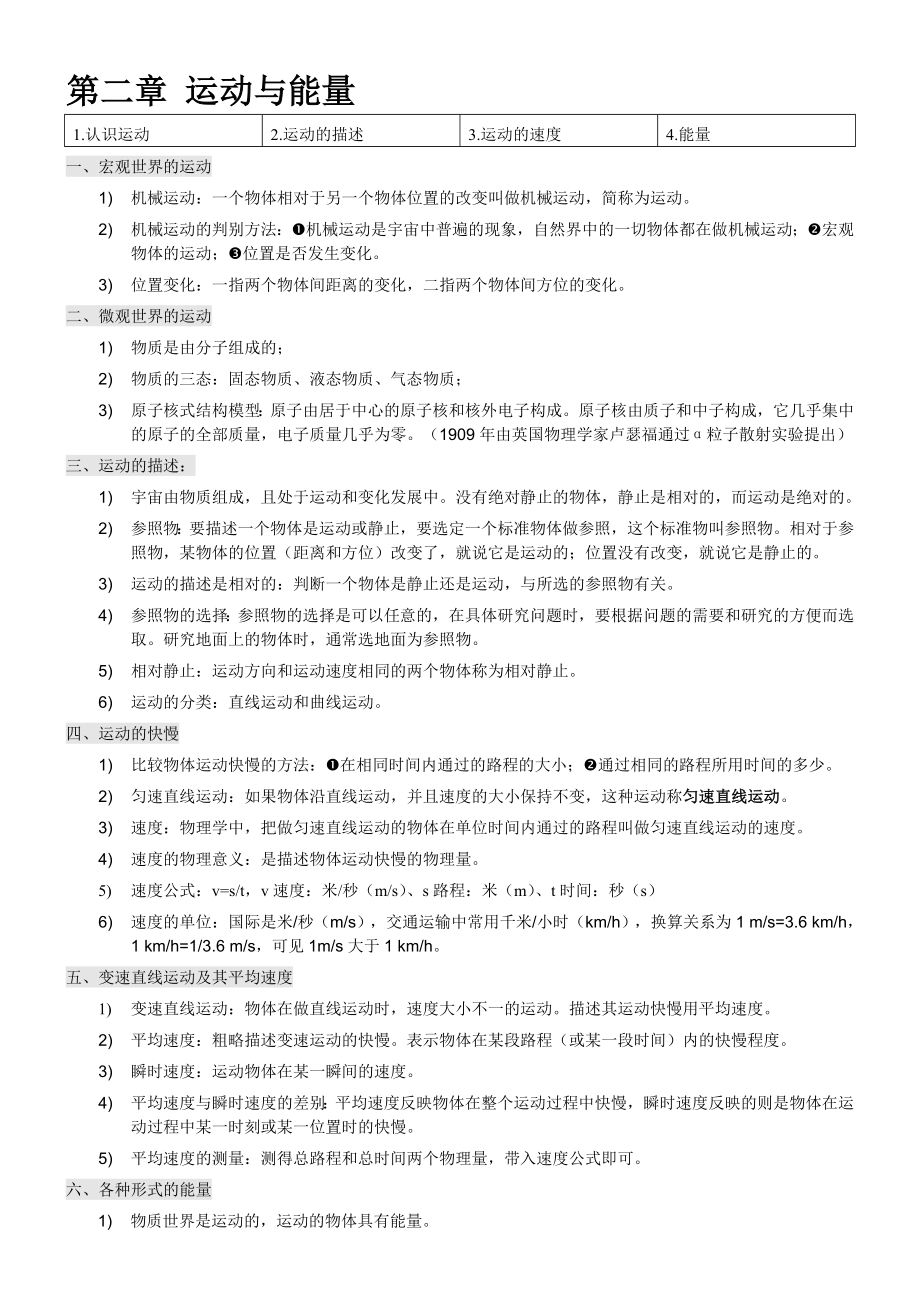 初中物理全册知识点总结(教科版).doc_第3页