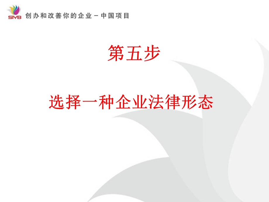 syb课件第五步.ppt_第1页