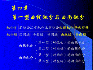 D41对弧长和曲线积分.ppt