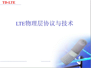 LTE物理层协议与技术.ppt