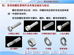 BAB齿轮、常用标准件及其连接的表达方法.ppt