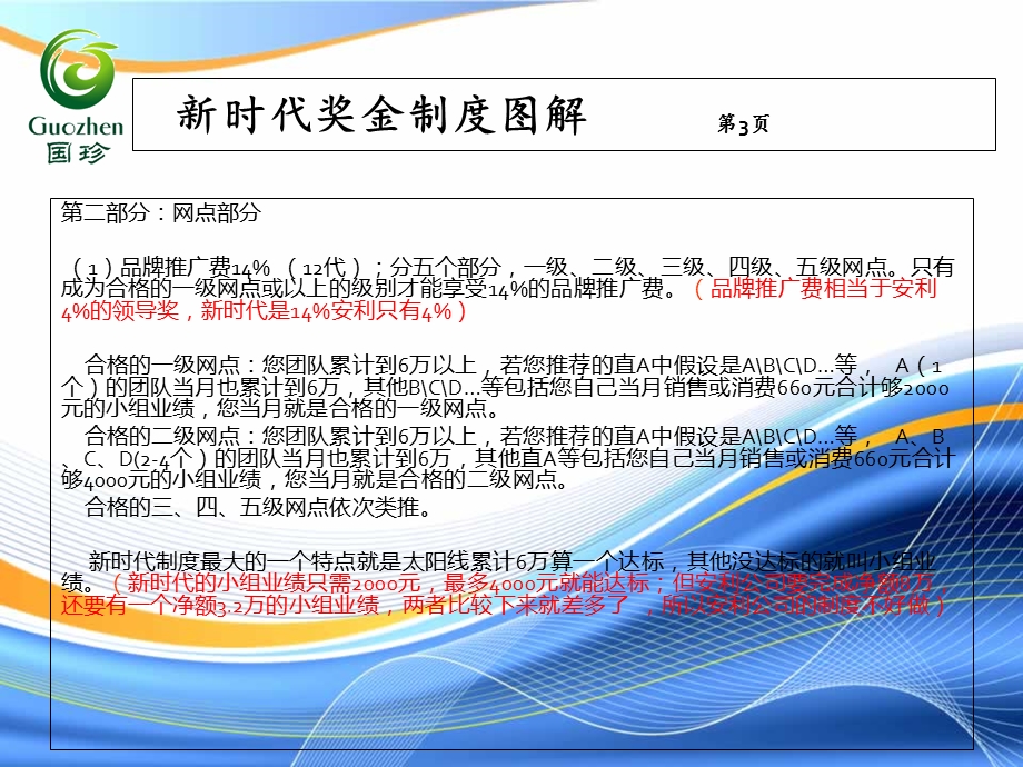 2015新时代国珍奖金制度.ppt_第3页