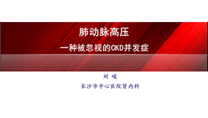 CKD肺动脉高压.ppt