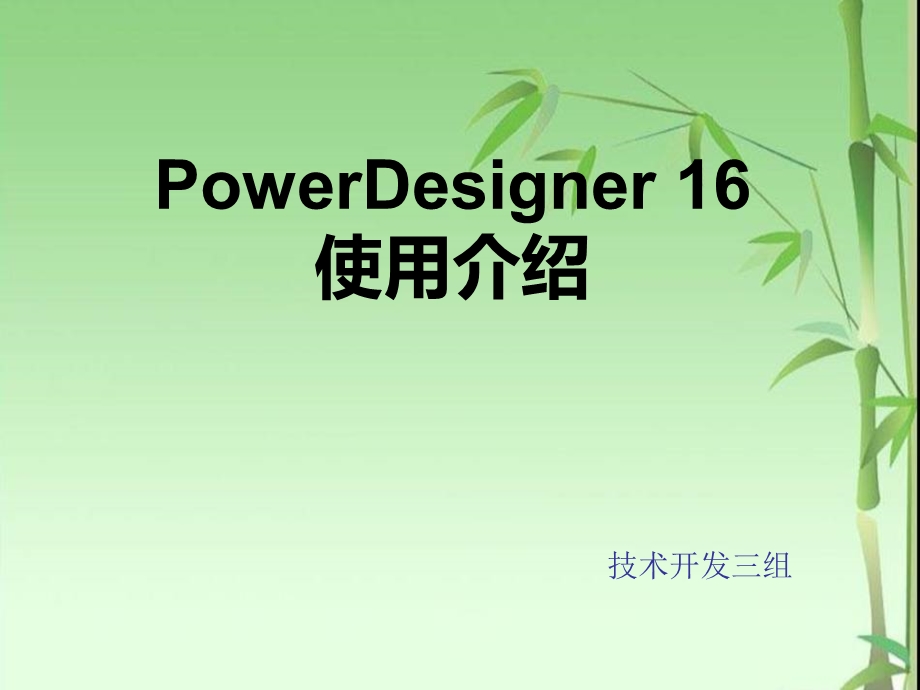 PowerDesigner使用教程-PDM.ppt_第1页