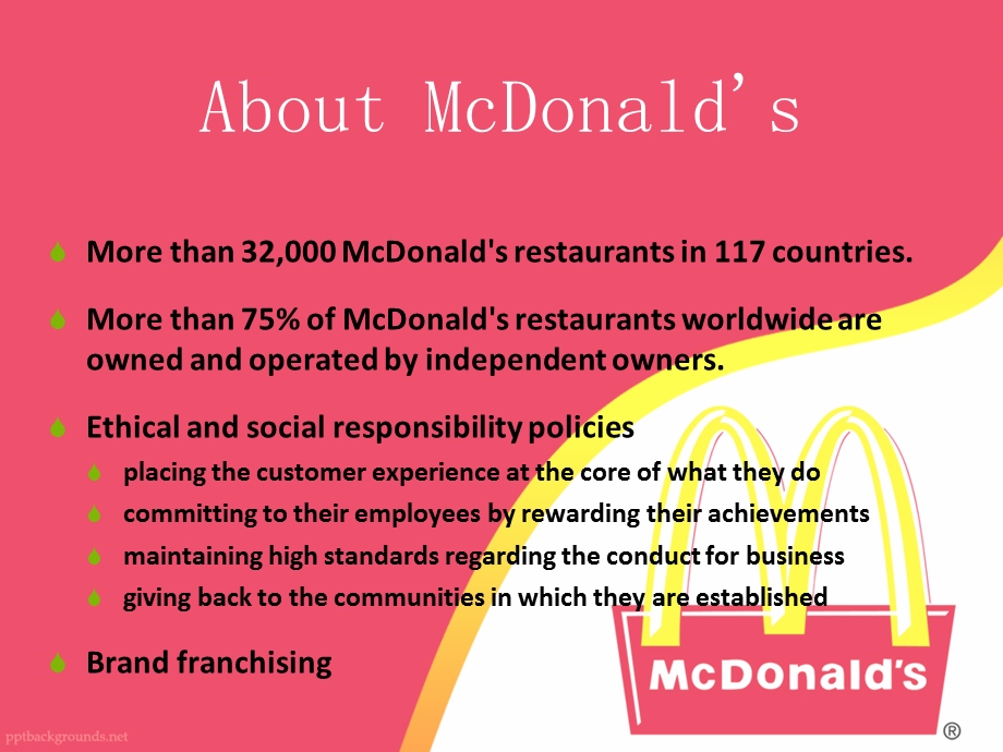 McDonald27s 麦当劳 英文版.ppt_第2页