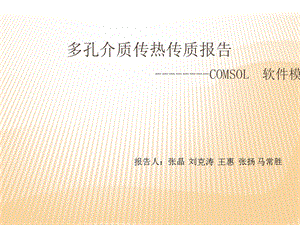 Comsol软件介绍与应用.ppt