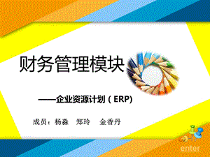 ERP财务管理报告.ppt