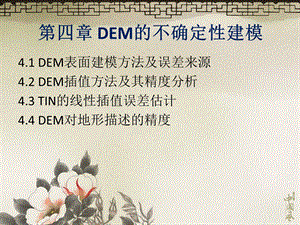 DEM的不确定性分析.ppt