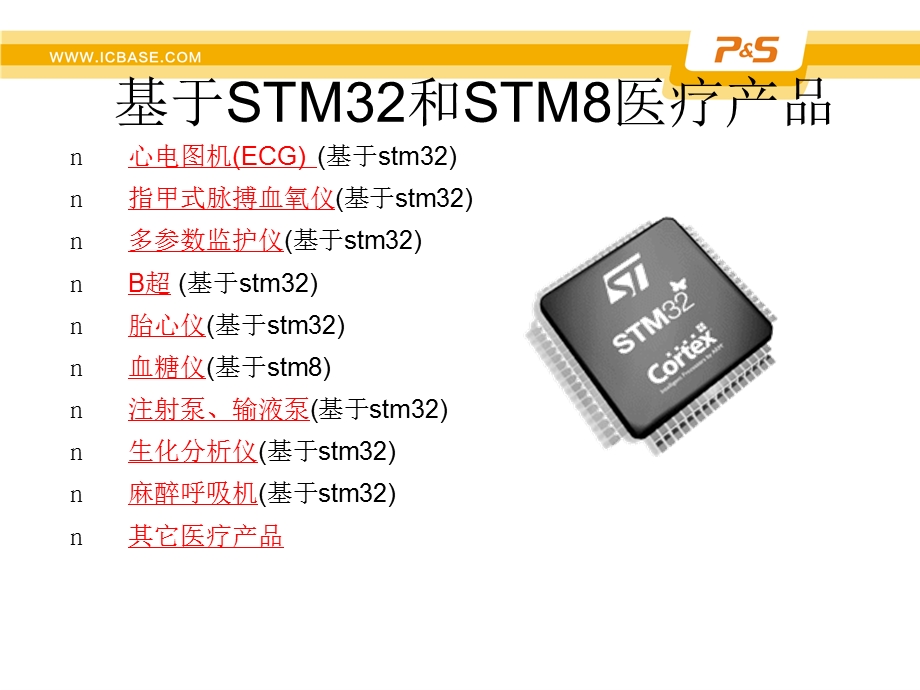 STM32和STM8医疗方案.ppt_第2页