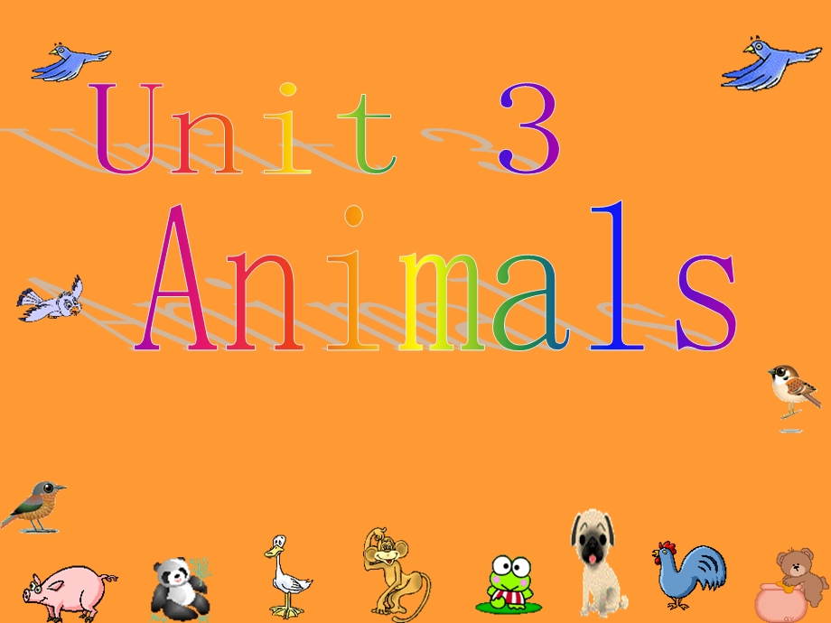 Animals动物优秀.ppt_第1页