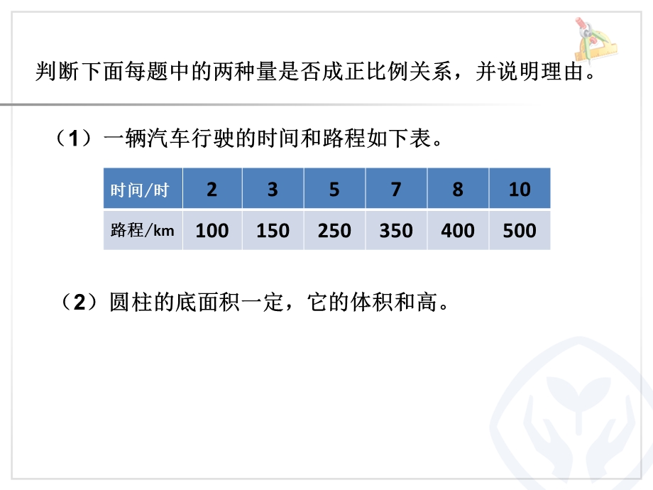 2017人教版六年级下册反比例.ppt_第2页