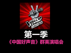 2014中国好声音群英演唱会.ppt