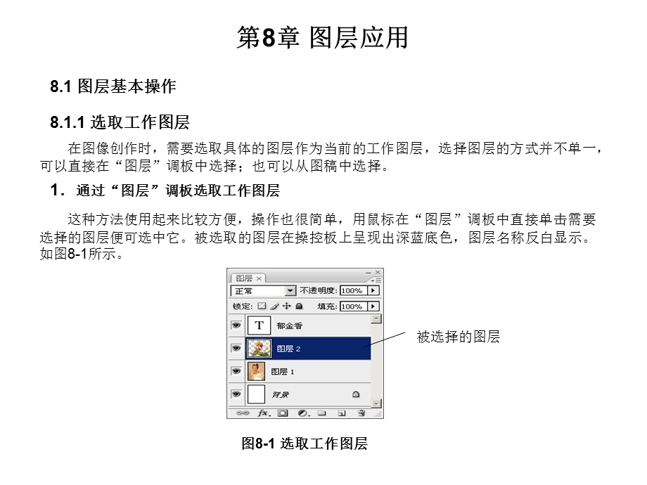 hotoshopCS3第08章图层应用.ppt_第1页