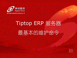 iptop服务器维护的最基本命令.ppt